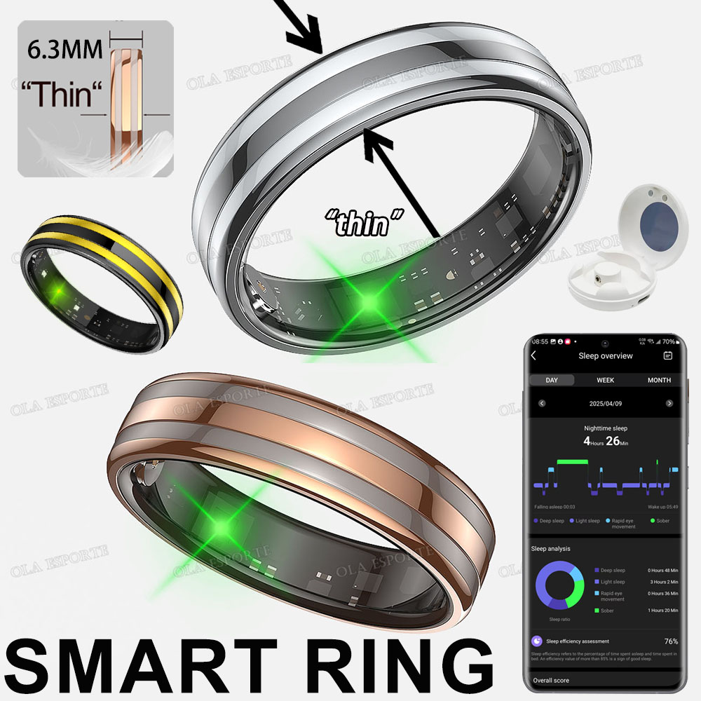 Smart Ring Health - New Smart Ring Heart Rate Stress