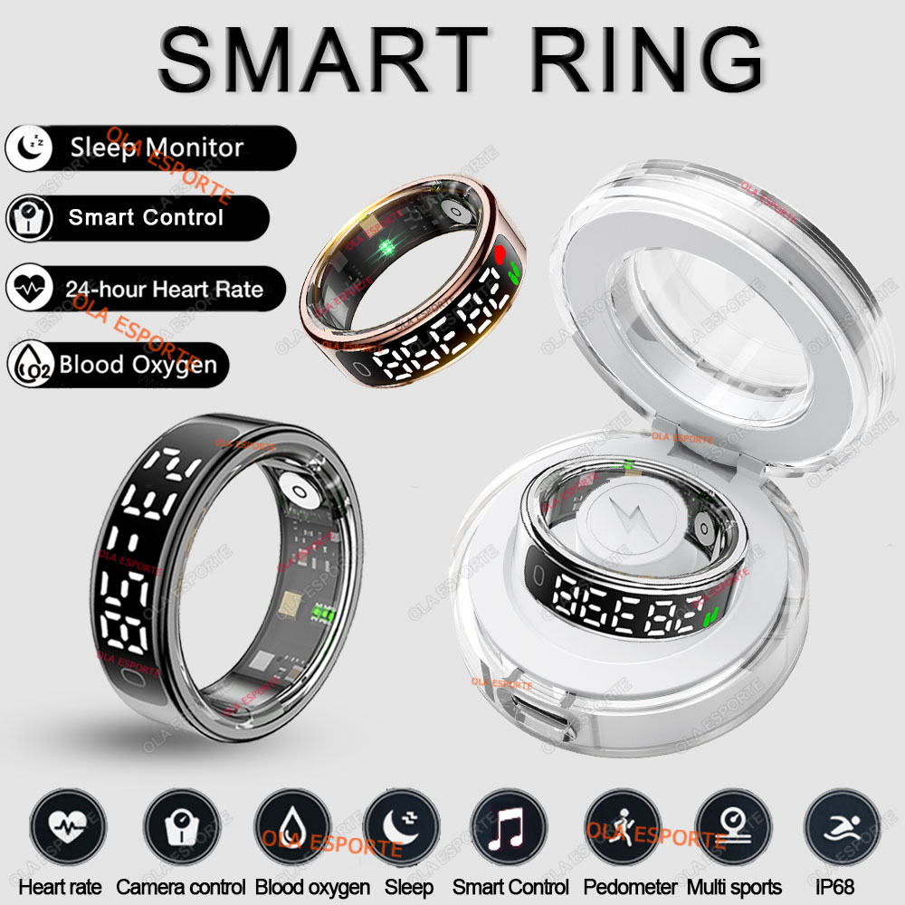 R13 Smart Ring with Display Sc - đánh giá và giá Smart Ring Health