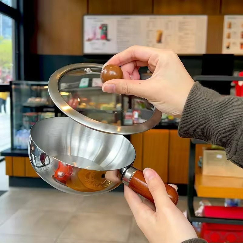 Stainless Steel Saucepan Milk  - đánh giá và giá Kitchen Electronics Gadgets