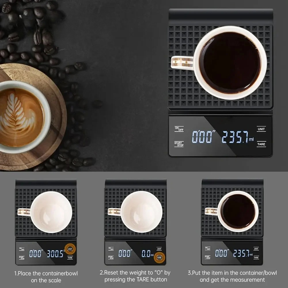 Smart Coffee Electronic Scale  - đánh giá và giá Kitchen Electronics Gadgets