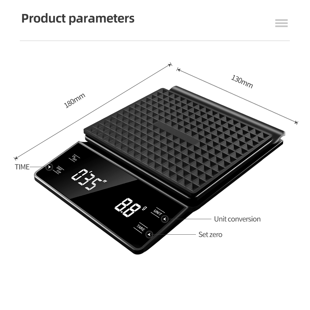 Smart Coffee Electronic Scale  - đánh giá và giá Kitchen Electronics Gadgets