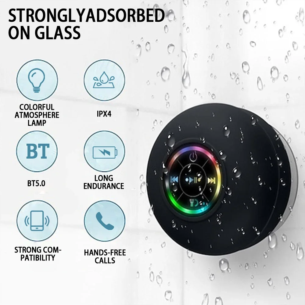Mini Bluetooth Speaker Shower  - đánh giá và giá Electronics Gadgets For Home