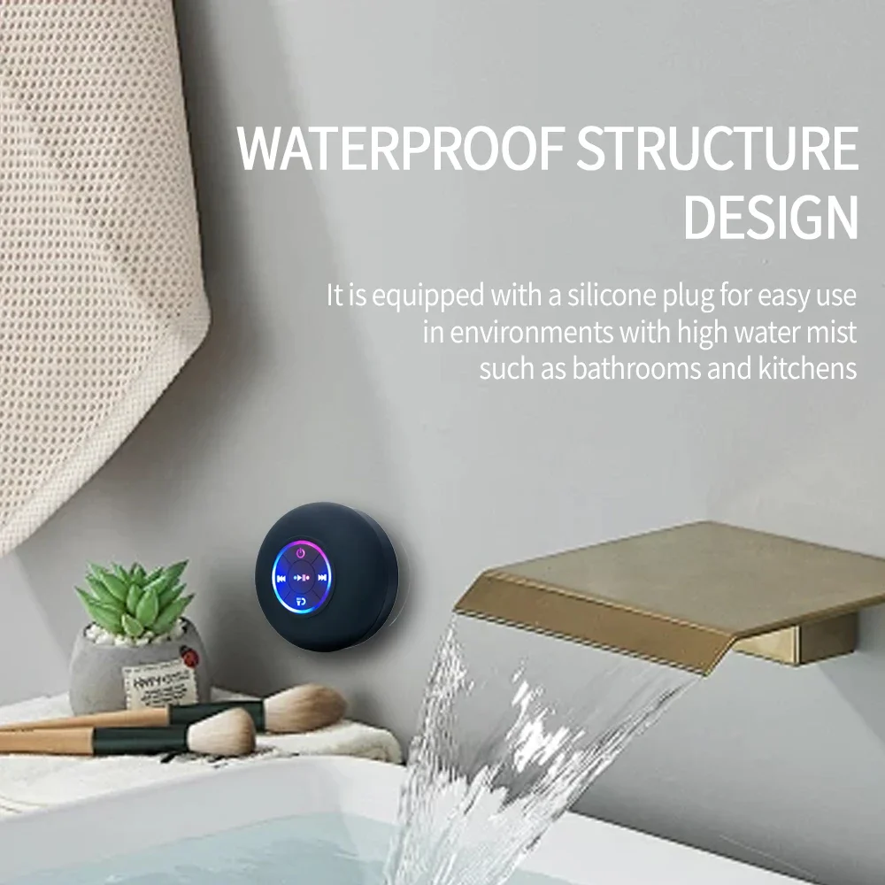 Mini Bluetooth Speaker Shower  - đánh giá và giá Electronics Gadgets For Home