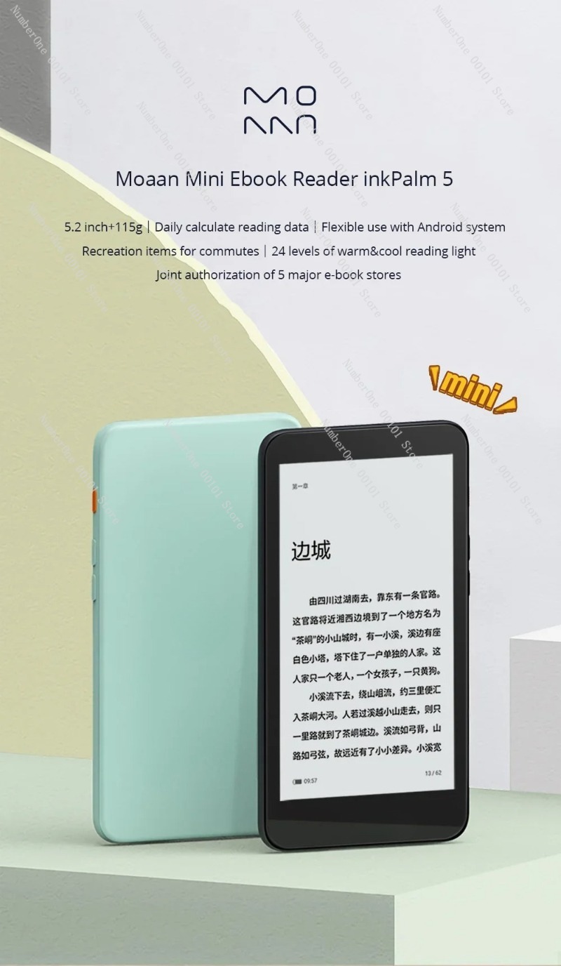 5.2 Inch E-ink Reader 300 PPI  - đánh giá và giá E-Ink Tablet Reader