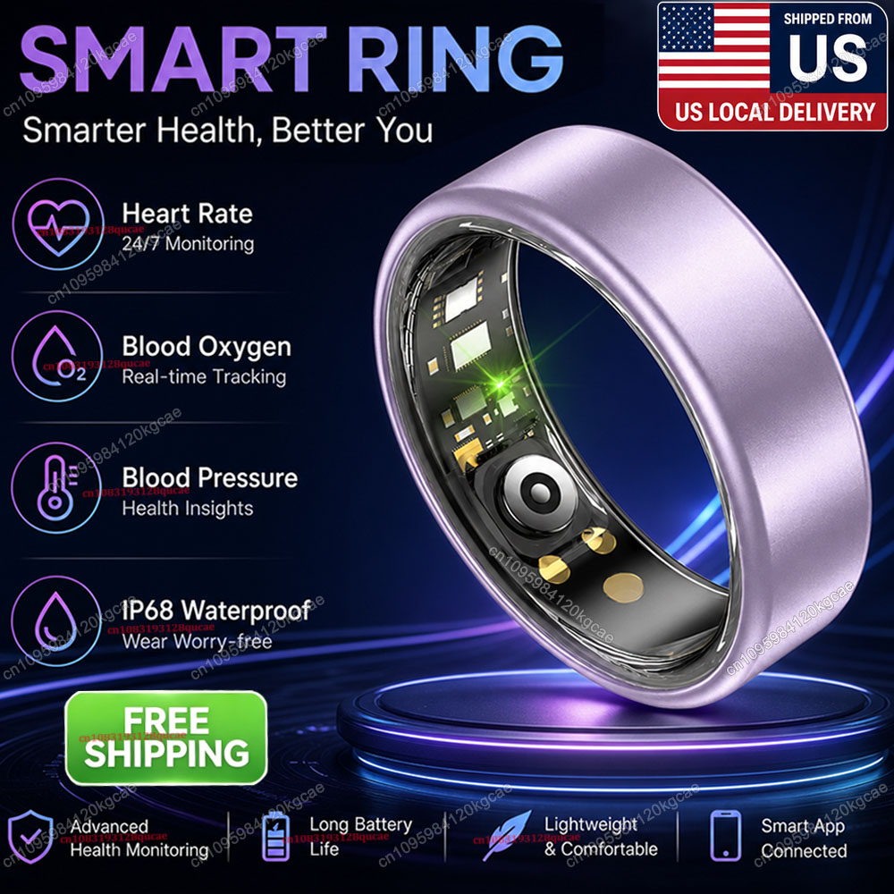 Smart Ring Heart Rate Blood Ox - đánh giá và giá Smart Ring Health