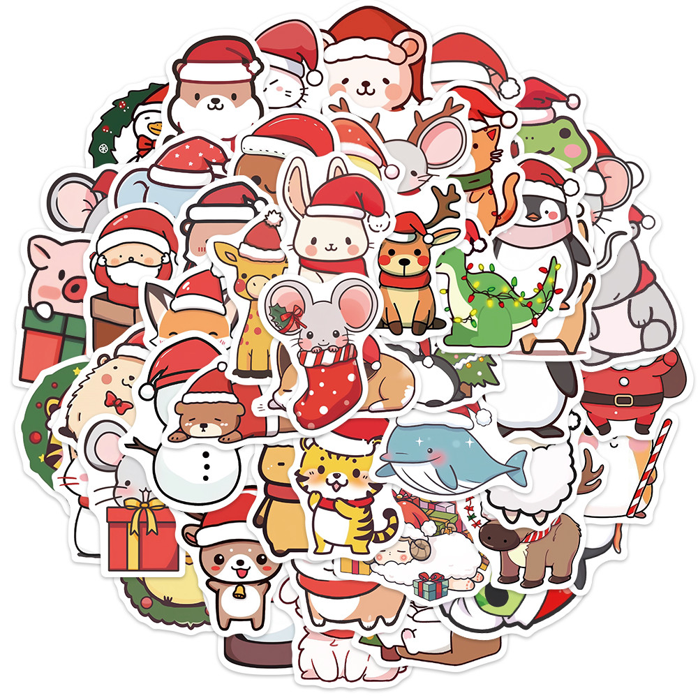 50pcs Xmas Celebration Decal P - đánh giá và giá Electronics Gadgets Store