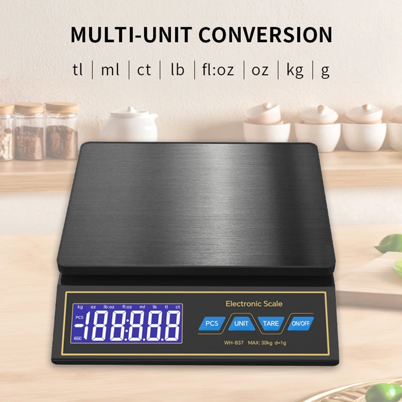 LCD Digital Kitchen Scale 30kg - đánh giá và giá Kitchen Electronics Gadgets