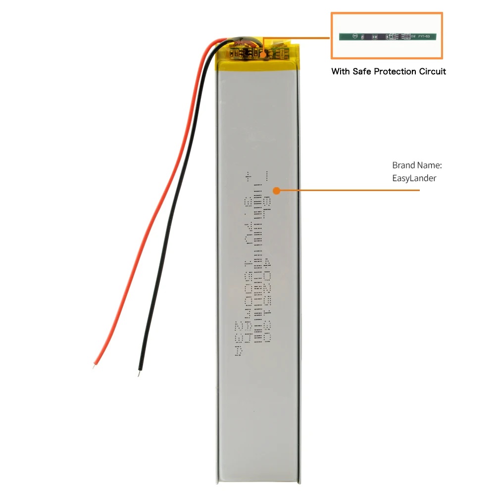 PURFIELD 4025130 3.7V 1500mAh  - đánh giá và giá Electronics And Gadgets E