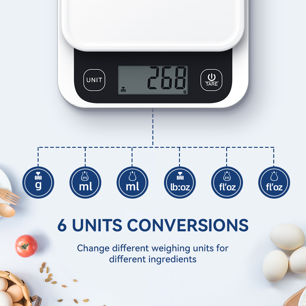 5kg/0.1g/1g Smart Kitchen Scal - đánh giá và giá Electronics Quiz
